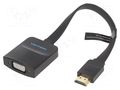 Converter; D-Sub 15pin HD socket,HDMI plug; Full HD 1080p VENTION ACIBB