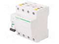 RCD breaker; Inom: 40A; Ires: 300mA; Poles: 4; 400VAC; IP20; 1÷25mm2 SCHNEIDER ELECTRIC A9Z24440