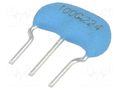 Resonator: ceramic; 10MHz; THT; Body dim: 8x3x5.5mm; Tol: ±0.5% MURATA CSTLS10M0G53-B0