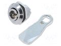Lock; cast zinc; 18mm; Kind of insert bolt: double-bit insert ELESA+GANTER GN115-VDE-18