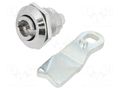 Lock; cast zinc; 22mm; Kind of insert bolt: double-bit insert ELESA+GANTER GN115-VDE-22