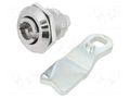 Lock; cast zinc; 22mm; Kind of insert bolt: double-bit insert ELESA+GANTER GN115-VDE-22