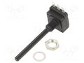 Potentiometer: shaft; 1kΩ; 200mW; THT; 4mm; plastic; mono; carbon PIHER PC16SH-07CP04-102