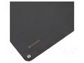 Mat: bench; ESD; black; L: 500mm; Width: 400mm; Thick: 0.5mm; 70°C BERNSTEIN BRN-9-354-100