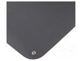 Mat: bench; ESD; black; L: 900mm; Width: 610mm; Thick: 1.5mm; 60°C BERNSTEIN BRN-9-360-0