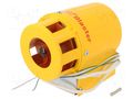 Signaller: sound; siren; 230VAC; 120dB; Master Blaster; IP21A; ABS KLAXON SIGNALS SLM-0001