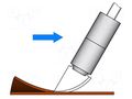 Tip; knife,cutting; 9.9x12mm; longlife JBC TOOLS JBC-C245138