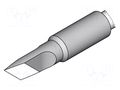 Tip; knife; 6mm; for  soldering iron,for soldering station JBC TOOLS JBC-C245940