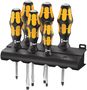 932/6 Screwdriver set Kraftform Wera: Chiseldriver and rack, 1 x PH 1x80; 1 x PH 2x100; 1 x 0.6x3.5x80; 1 x 0.8x4.5x90; 1 x 1.0x5.5x100; 1 x 1.2x7.0x125, Wera 05018282001