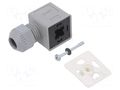 Accessories: plug for coil; IP67; white cold,grey; 250V DANFOSS 042N1256