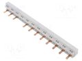 Busbar; 10mm2; Poles: 3; 690VAC; 690VDC; Inom: 63A; No.of mod: 12 ABB PS3/12FI