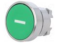 Switch: push-button; 22mm; Stabl.pos: 1; green; none; IP66; flat SCHNEIDER ELECTRIC ZB4BA331