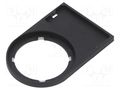 Bezel without description label; 22mm; 3SU1.5; -25÷70°C SIEMENS 3SU1900-0AR10-0AA0