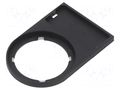 Bezel without description label; 22mm; 3SU1.5; SIRIUS ACT SIEMENS 3SU1900-0AR10-0AA0