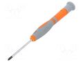 Screwdriver; Phillips; precision; PH0; 50mm PG TOOLS PG-T065