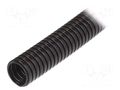 Protective tube; Size: 12; polyamide; black; -40÷120°C; PA6S ANAMET EUROPE AN-8013120