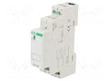 Relay: installation; monostable; DPDT; Ucoil: 230VAC; 8A; -25÷50°C F&F PK-2P-230V