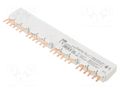 Busbar; 16mm2; Poles: 3; 690VAC; 250VDC; 6kV; Inom: 100A; fork ABB PS1-4-0-100