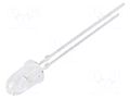 LED; red; 5mm; 24000÷65000mcd; 4°; Front: convex; 2.2÷3VDC VISHAY VLCS5830