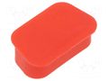 Protection cover; PIN: 9; red AMPHENOL COMMUNICATIONS SOLUTIONS 70523CLF