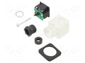 Accessories: plug for coil; IP65; natural (transparent); 230V DANFOSS 042N0265