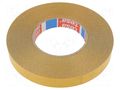 Tape: fixing; W: 19mm; L: 50m; Thk: 0.22mm; double-sided; transparent TESA TESA-51970-19-50M