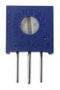 TRIMMER, POT, 500 OHM, 10%, 1TURN, TH 3386H-1-501LF