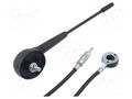 Antenna; car top,automotive; 0.19m; AM,FM; universal; 2.3m PER.PIC. A00007.C