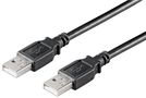 USB 2.0 Hi-Speed Cable 5 m, black, 5 m - USB 2.0 male (type A) > USB 2.0 male (type A) 93595