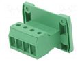 Pluggable terminal block; 7.62mm; ways: 4; straight; socket; male PHOENIX CONTACT DFK-PC4/4-GF-7.62