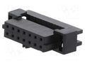 Connector: wire-wire/PCB; plug; female; PIN: 14; Milli-Grid; IDC MOLEX MX-87568-1444