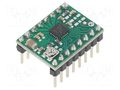 Stepper motor controller; DRV8434A; 1.2A; Uin mot: 4.5÷48V; green POLOLU POLOLU-3765