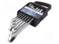 Wrench-set; combination spanner,with ratchet; 7pcs. HÖGERT TECHNIK HT1R397