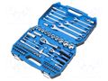 Wrench-set; 6-angles,socket spanner,combination spanner HÖGERT TECHNIK HT1R425