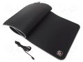 Pad; black; mouse; with LED; Len: 1.5m GEMBIRD MP-GAMELED-L