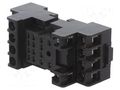 Socket; 7A; 250VAC; for DIN rail mounting; -40÷70°C; max.250VDC IDEC SY4S-05C