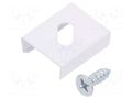 Flexible mounting plate Z; white; 20pcs; stainless steel TOPMET TOP.89270001