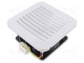 Fan: AC; axial; 230VAC; 152x152x75mm; 67m3/h; 49dBA; ball; IP54; grey Alfa Electric GSV15002200000