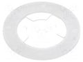 Washer; round; D=22.6mm; h=0.81mm; polyamide KEYSTONE KEYS2253