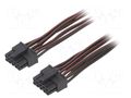 Cable; Micro-Fit 3.0; female-female; PIN: 10; 0.6m; 4A; TLYp ESPE KABX-10PFF-L600