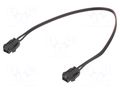 Cable; male-male; PIN: 2; 0.2m; 4A; Insulation: PVC; TLYp; 0.35mm2 ESPE KABX-2PMM-L200