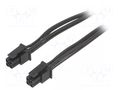 Cable; female-female; PIN: 4; 0.4m; 4A; Insulation: PVC; TLYp ESPE KABX-4PFF-L400