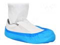 Cleanroom acces: protective cover shoes; 2000pcs; blue; Thk: 40um ANTISTAT ATS-600-5050