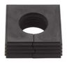 CABLE GROMMET, OPEN, TPE, BLACK 2583750000