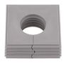 CABLE GROMMET, OPEN, TPE, GREY 2584450000