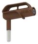 8MM MAGNETIC CONN-SHEATHED 4MM JACK, BRN CT4518-1