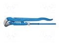 Wrench; adjustable; Jaw capacity: 35mm; 500m"; Overall len: 240mm HÖGERT TECHNIK HT1P519