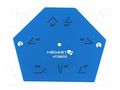 Try square; Kind: welding; magnetic; 34kg; hexagonal HÖGERT TECHNIK HT3B655
