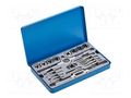 Kit: taps; Kind of holder: hand; 20pcs. HÖGERT TECHNIK HT3B580