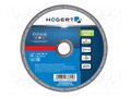 Cutting wheel; Ø: 180mm; Øhole: 22.23mm; Disc thick: 1.6mm; 10pcs. HÖGERT TECHNIK HT6D633